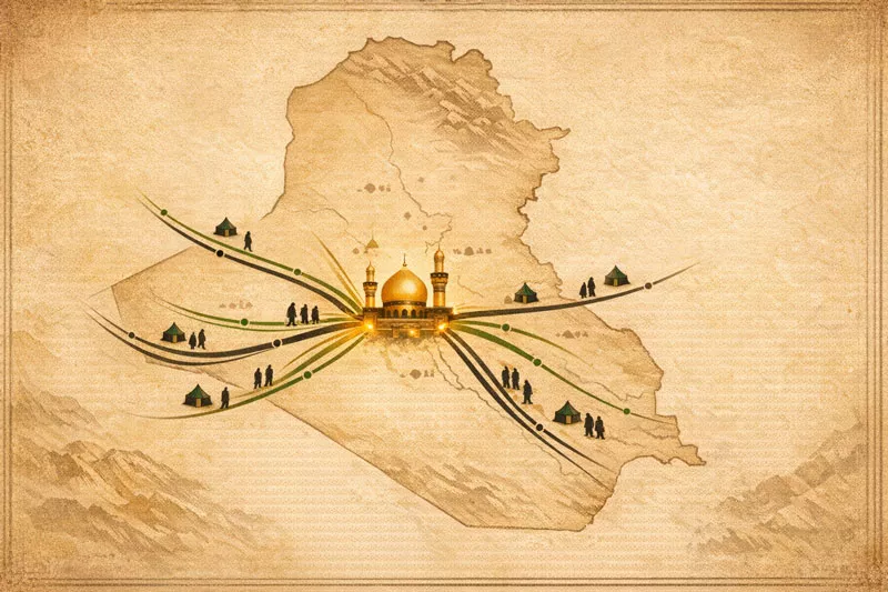مسیرهای اربعین