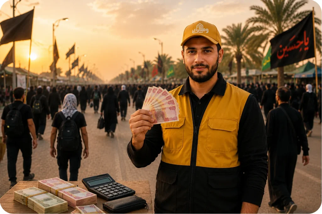 هزینه ارز اربعین ۱۴۰۵ | وصال زائر
